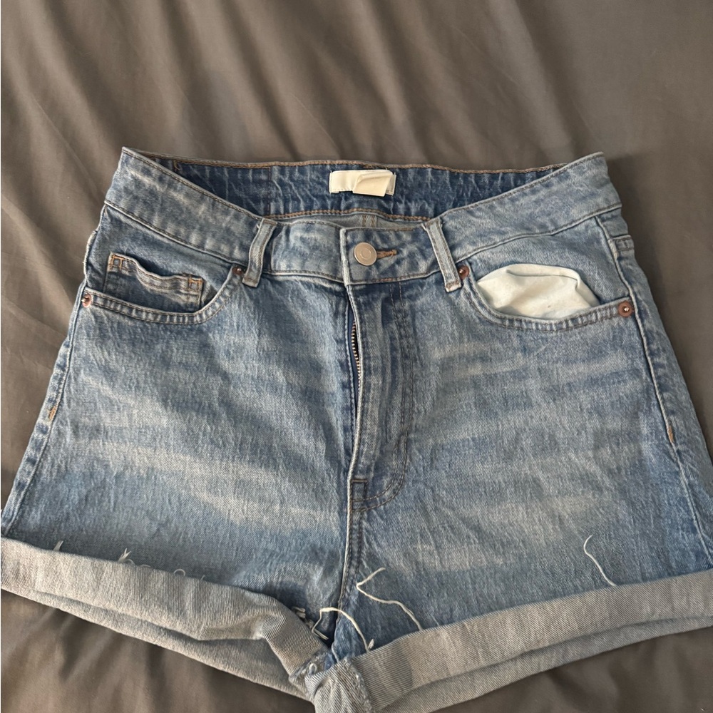 H&M Light Blue Jean Shorts